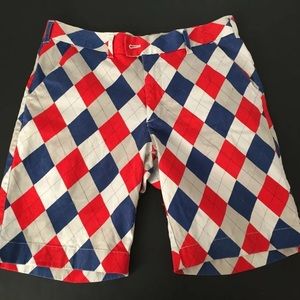Men’s Loudmouth Patriotic argyle size 36